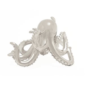 Grayson Lane Silver Polystone Octopus