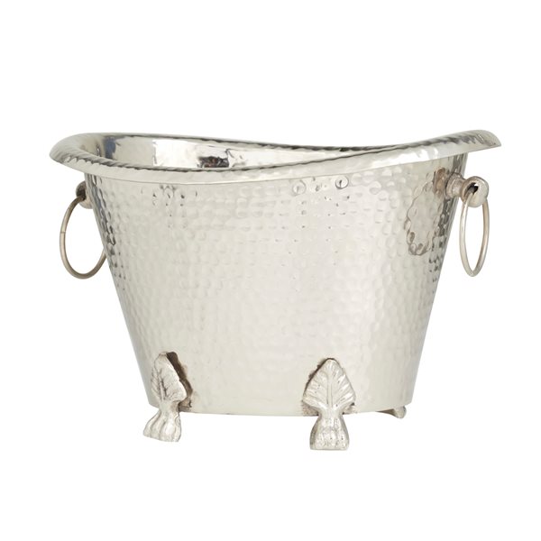 Grayson Lane 4-Litre Silver Galvanized Iron Ice Bucket