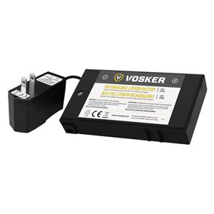 Vosker V-LIT-BC Rechargeable Lithium Security Camera Battery