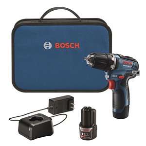 Bosch 12-Volt Max 3/8-in Brushless Drill/Driver with 2 Batteries and Charger