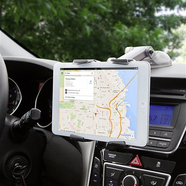 Support de voiture réglable Easy Smart Tap 2 noir pour tablettes par iOttie