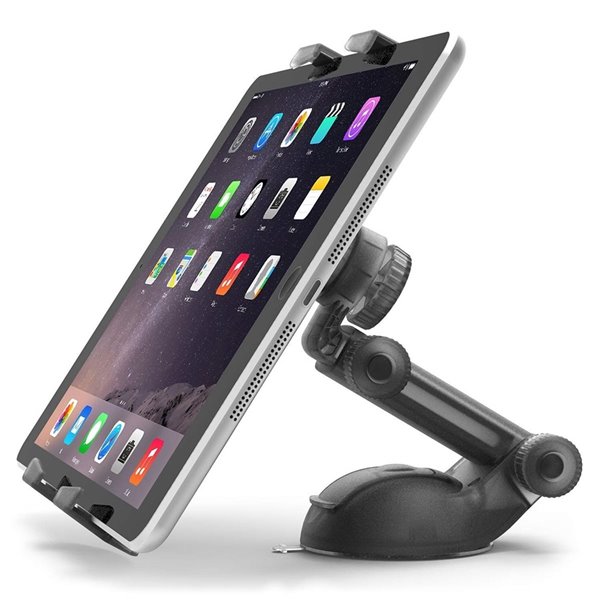 Support de voiture réglable Easy Smart Tap 2 noir pour tablettes par iOttie