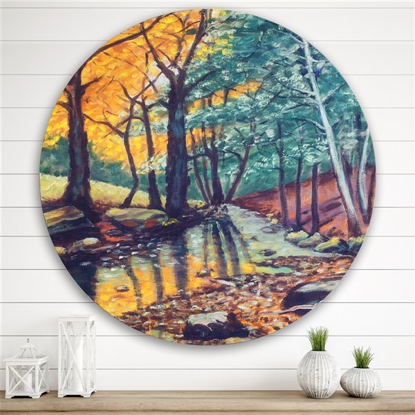 Metal Wall Art - Atumn deals Sunset