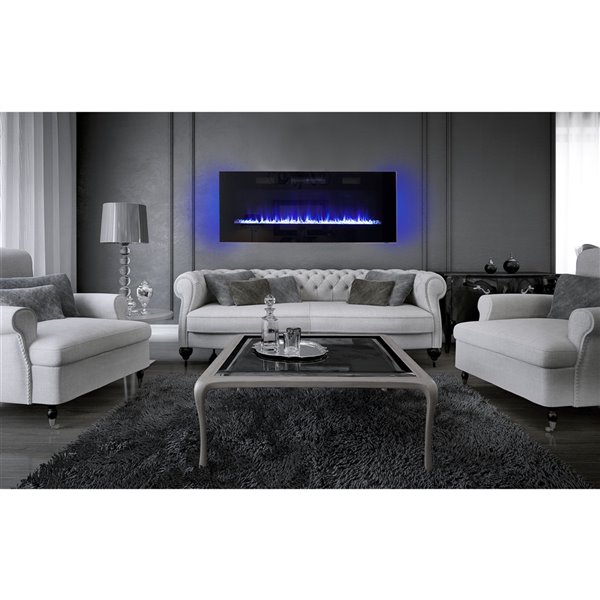 Paramount 50-in Smart Premium Electric Fireplace