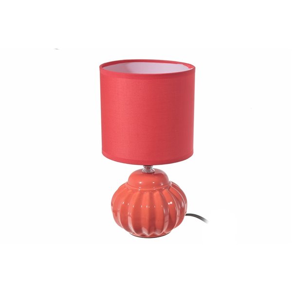 iH casadécor Table Lamp Joy 5-in Orange On/Off Switch with Shade