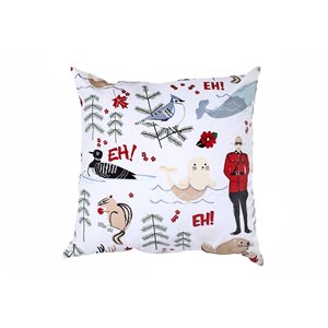 Coussins décoratifs d'intérieur par IH Casa decor, 2 pièces, 18 po L. x 18 po l., carrés