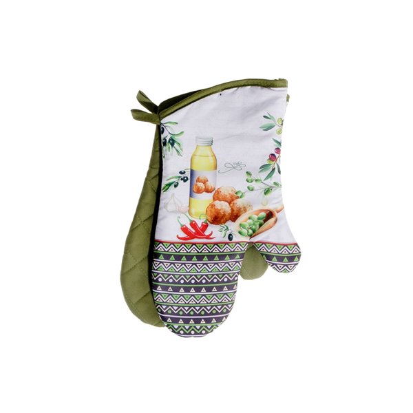 iH casadécor Olive Oil Oven Mitts - Set of 2