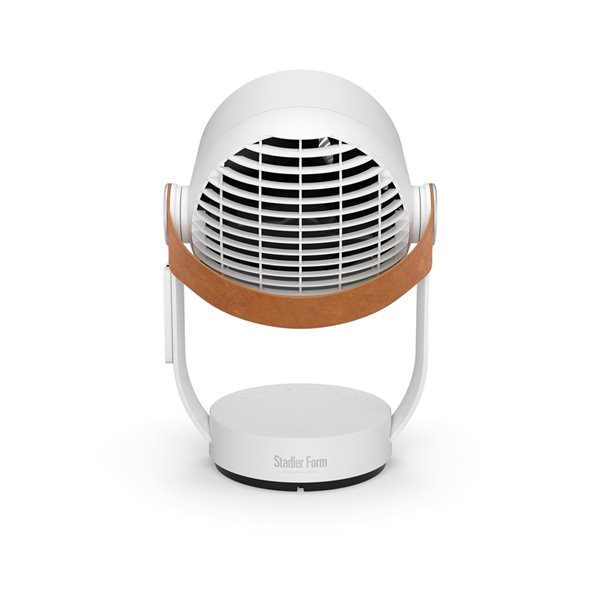 Stadler Form Leo 3D 12.99-in 4-Speed Indoor White Oscillating Fan