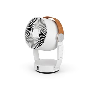 Stadler Form Leo 3D 12.99-in 4-Speed Indoor White Oscillating Fan