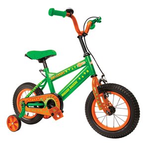 Vélo 12 po pour enfants avec dessins de dinosaures par Rugged Racers
