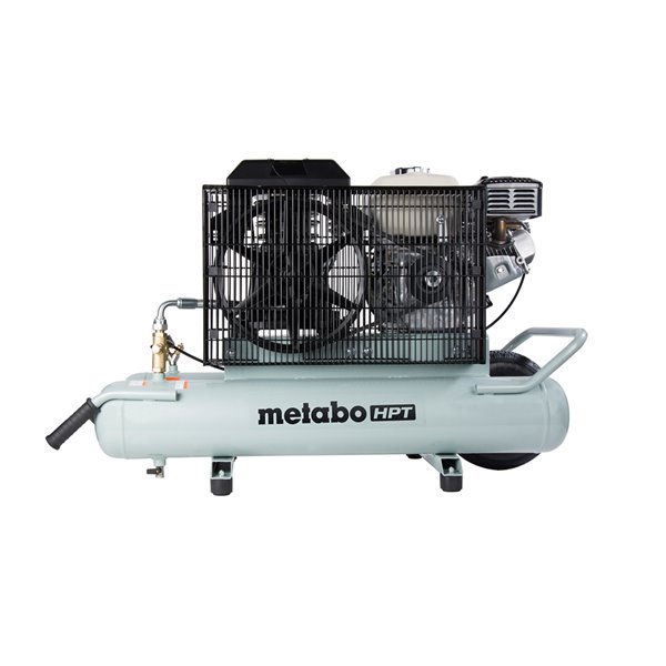 Metabo HPT 8-Gal. 145 psi Portable Gas-Powered Wheelbarrow Air Compressor