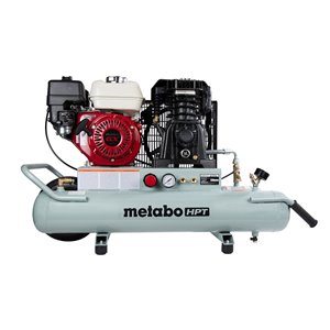 Metabo HPT 8-gal. 145 psi Portable Gas-Powered Wheelbarrow Air Compressor