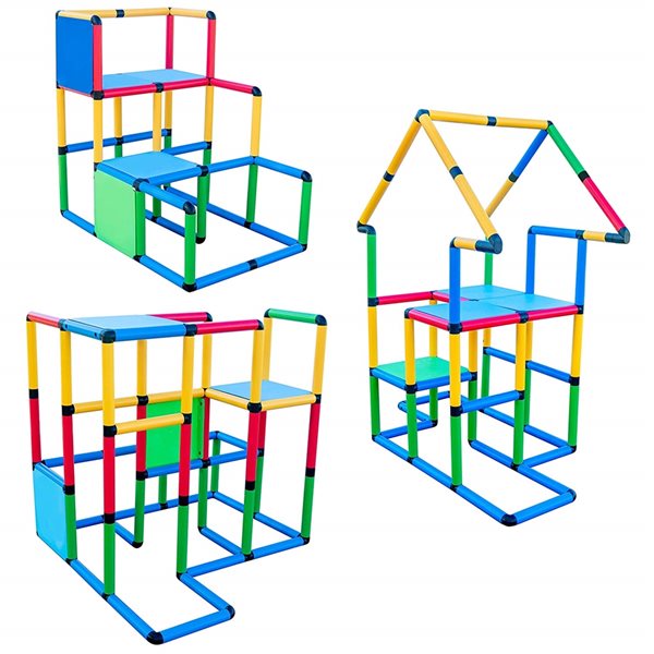 Ensemble de structure de jeu Funphix Create and Play Deluxe, 296 mcx