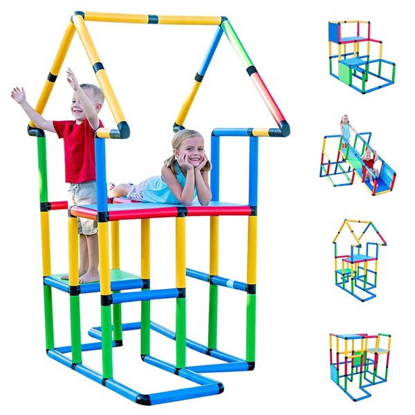 Ensemble de structure de jeu Funphix Create and Play Deluxe, 296 mcx