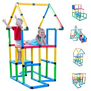 Ensemble de structure de jeu Funphix Create and Play Deluxe, 296 mcx