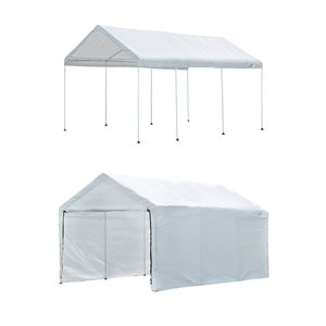 ShelterLogic MaxAP Gazebo Canopy 2-in-1 Enclosure Kit 10-ft x 20-ft