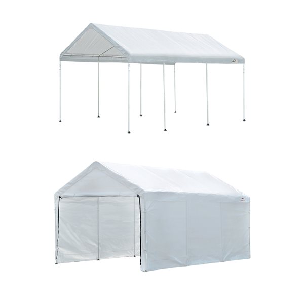 Ensemble 2-en-1 MaxAp pour abri-soleil de 10 pi x 20 pi par ShelterLogic