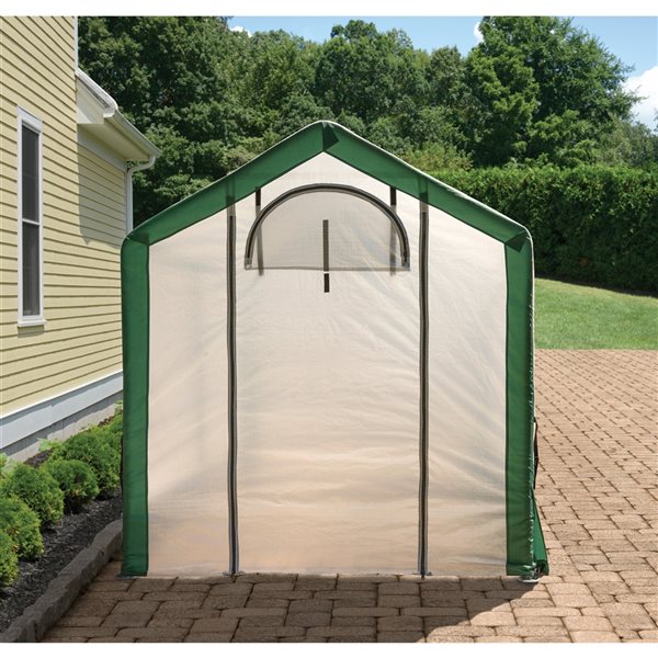 ShelterLogic 8-ft L x 6-ft W x 7-ft H Permanent Greenhouse