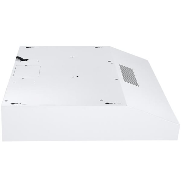 Ancona 30-in Convertible White Undercabinet Range Hood