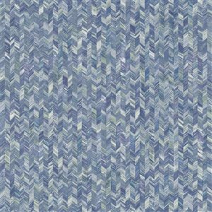Walls Republic Amazonia 57-sq. ft. Navy Blue Non-Woven Textured Geometric Unpasted Paste the Wall Wallpaper