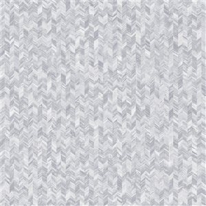 Walls Republic Amazonia 57-sq. ft. Grey Non-Woven Textured Geometric Unpasted Paste the Wall Wallpaper