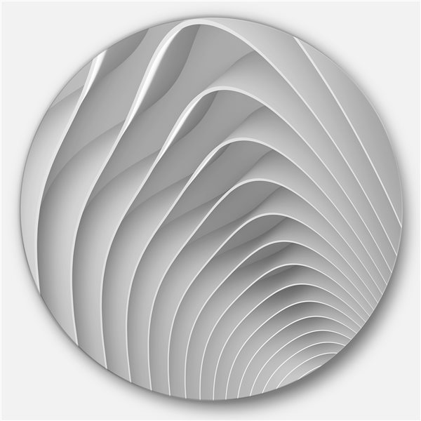 Design Art 'Fractal 3D Colored Bulgy Circles' 4 Piece Graphic Art on Wrapped Canvas Set, Black
