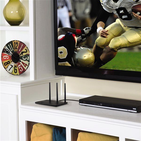 RCA Black HDTV Amplified 96-km Indoor Antenna with Trimodal Technology