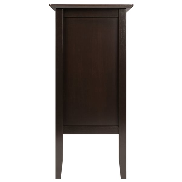 Winsome Wood Melba Dark Brown Sideboard