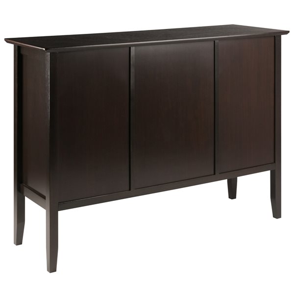 Winsome Wood Melba Dark Brown Sideboard