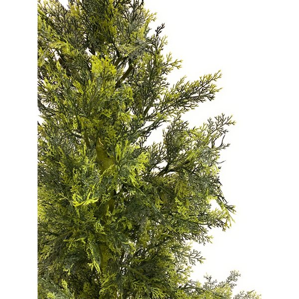 Decor+ 70-in Green Artificial Cedar Tree