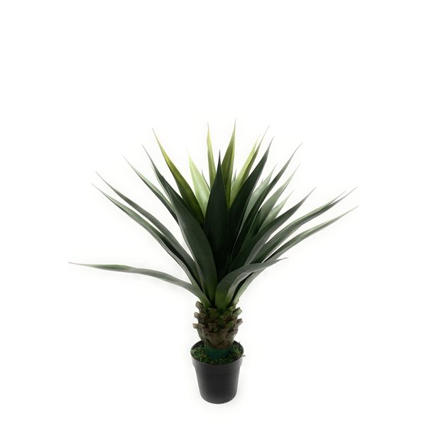 Decor+ 38in Green Artificial Agave Plant DSJM012 RONA