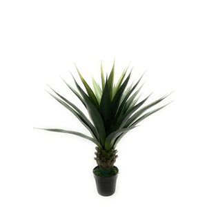 Decor+ 38-in Green Artificial Agave Plant