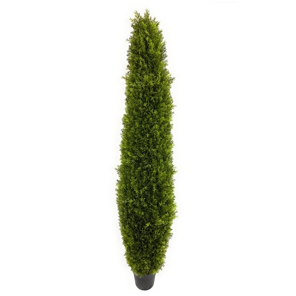 Decor+ 69-in Green Artificial Cedar Tree