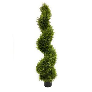 Decor+ 58-in Green Artificial Topiary Tree