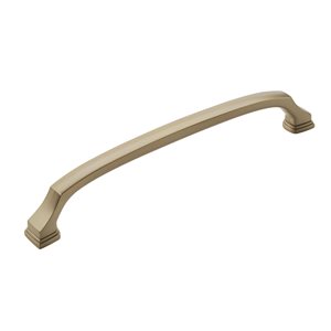 Amerock Revitalize 12-in Centre to Centre Golden Champagne Appliance Pull