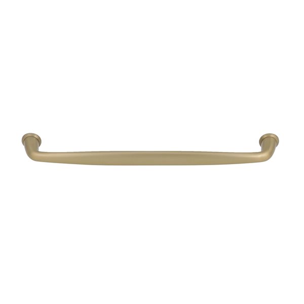 Amerock Kane 12-in Centre to Centre Golden Champagne Appliance Pull