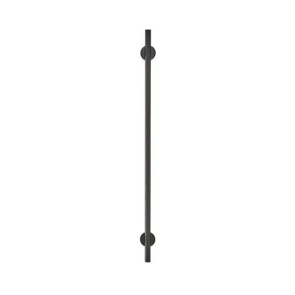 Amerock Transcendent 12-5/8-in Centre to Centre Matte Black Drawer Pull