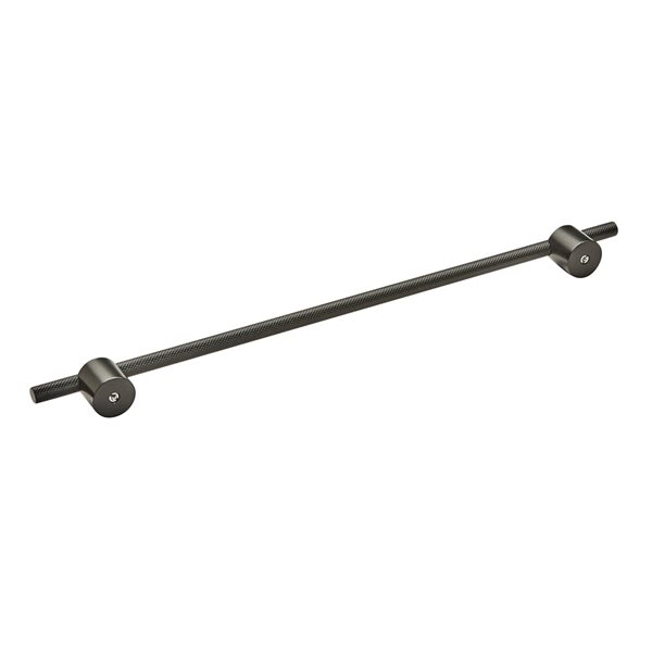 Amerock Transcendent 12-5/8-in Centre to Centre Matte Black Drawer Pull