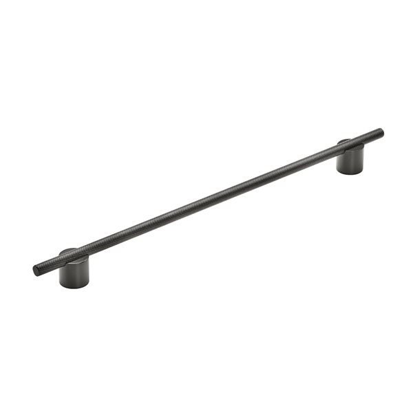 Amerock Transcendent 12-5/8-in Centre to Centre Matte Black Drawer Pull