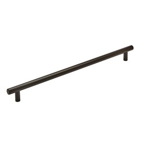 Amerock Bar Pulls 18-in Centre to Centre Black Bronze Appliance Pull