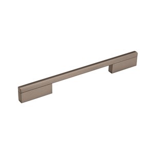 Amerock Separa 8-in Centre to Centre Black Brushed Nickel Drawer Pull