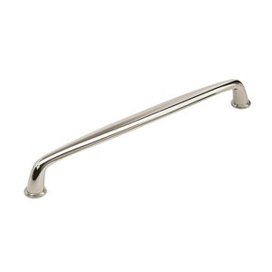 Amerock Kane 12-in Centre to Centre Polished Nickel Appliance Pull