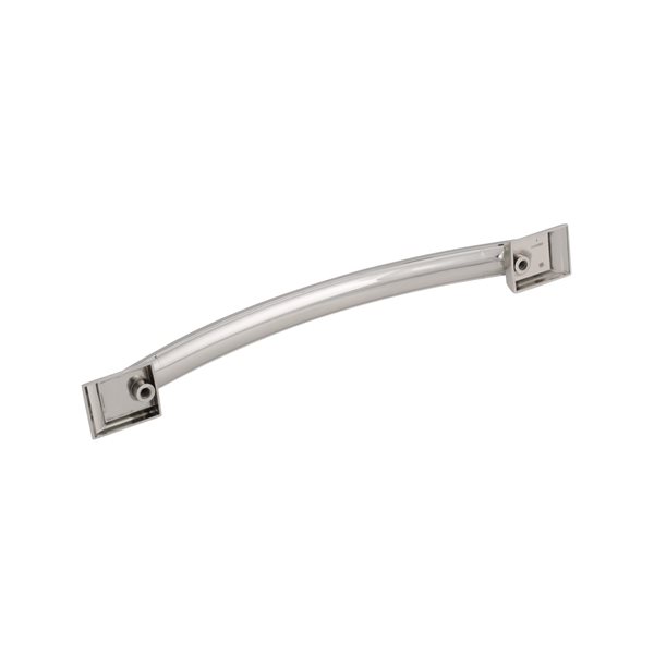 Amerock Candler 8-in Centre to Centre Polished Nickel Appliance Pull