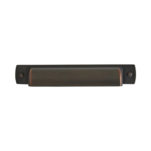 Amerock Rochdale 10-Pack 3-3/4-in Centre to Centre Oil-Rubbed Bronze Cup Drawer Pull