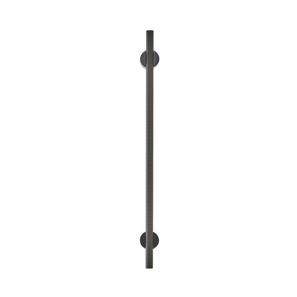 Amerock Transcendent 10-1/16-in Centre to Centre Matte Black Drawer Pull