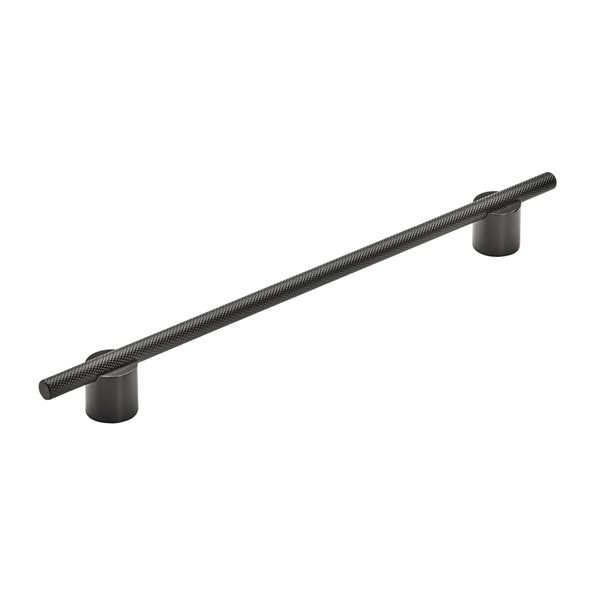 Amerock Transcendent 10-1/16-in Centre to Centre Matte Black Drawer Pull