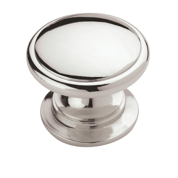 Amerock Ravino 1.25-in Polished Chrome Round Traditional Cabinet Knob - 25-Pack