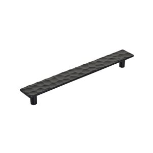 Amerock Kamari 7-9/16-in Centre to Centre Matte Black Drawer Pull