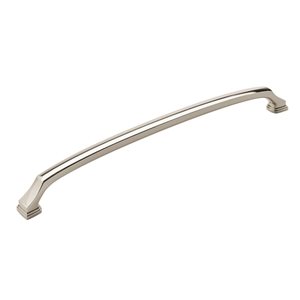 Amerock Revitalize 18-in Centre to Centre Polished Nickel Appliance Pull