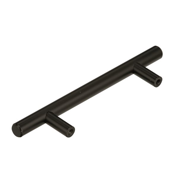 Poignée d'armoire Bar Pulls d'Amerock, centre à centre, 3-3/4 po, bronze noir, 10 pièces